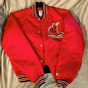 St. Louis Cardinals original Starter jacket, size large